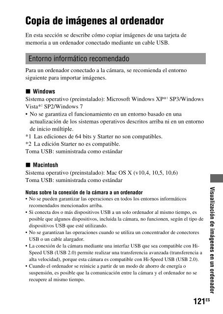 Sony DSLR-A290L - DSLR-A290L Consignes d&rsquo;utilisation Espagnol