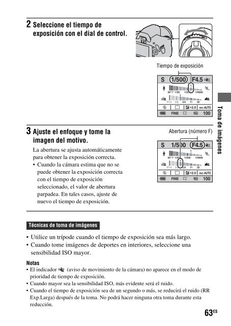 Sony DSLR-A290L - DSLR-A290L Consignes d&rsquo;utilisation Espagnol