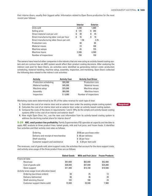 Cost Accounting (14th Edition)