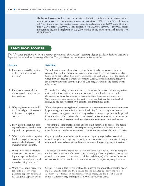 Cost Accounting (14th Edition)