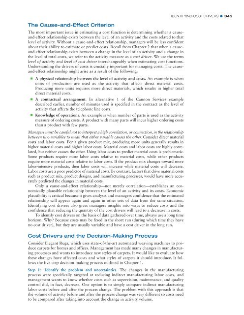 Cost Accounting (14th Edition)