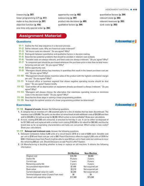 Cost Accounting (14th Edition)