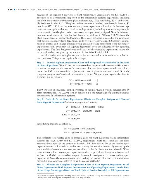 Cost Accounting (14th Edition)