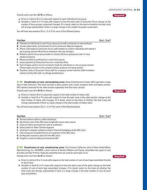 Cost Accounting (14th Edition)