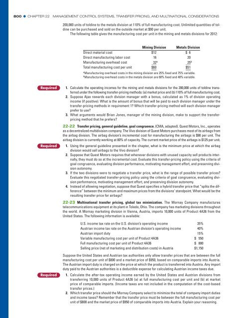 Cost Accounting (14th Edition)