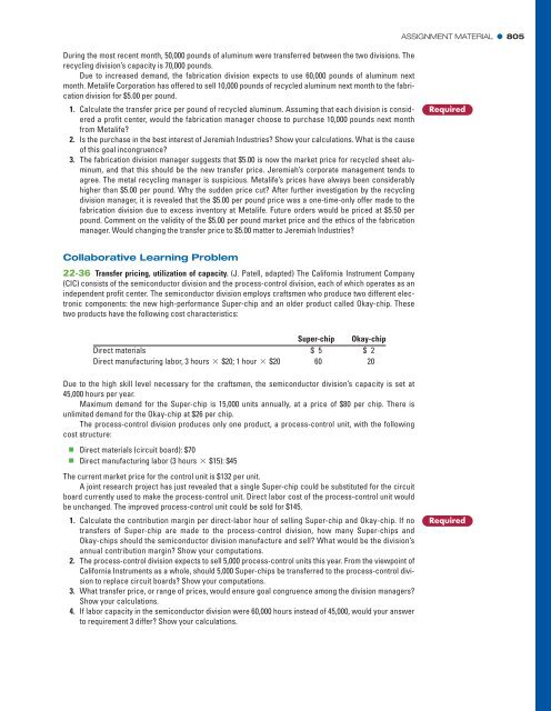 Cost Accounting (14th Edition)