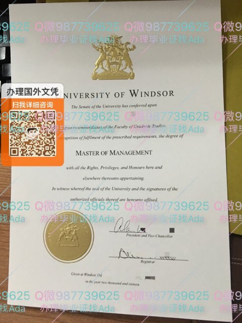 办理加拿大温莎大学毕业证 master's degree university of windsor diploma
