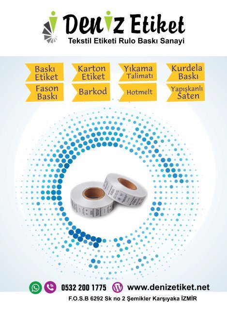 Konfeksiyon Teknik Dergisi Mayıs 2017 Sayısı