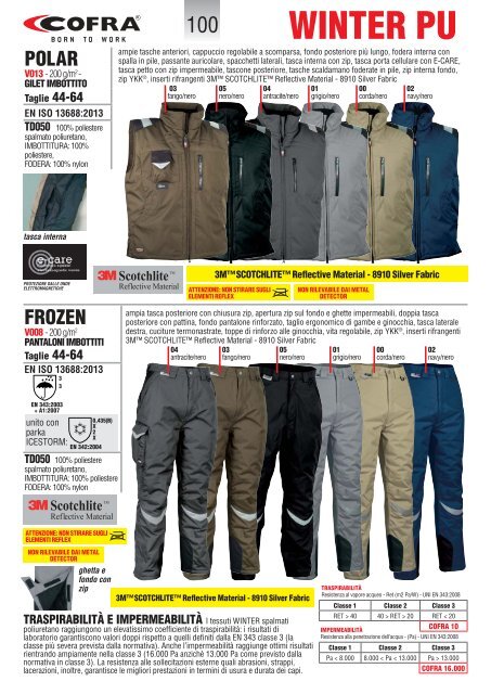 CATALOGO COFRA WORKWEAR