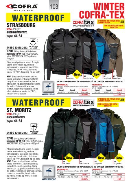 CATALOGO COFRA WORKWEAR