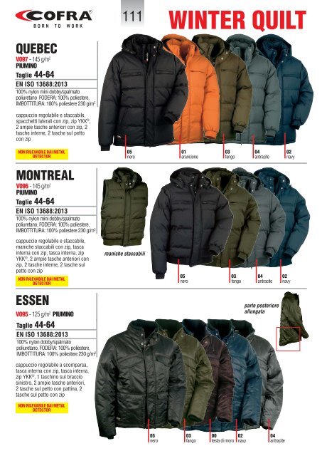 CATALOGO COFRA WORKWEAR