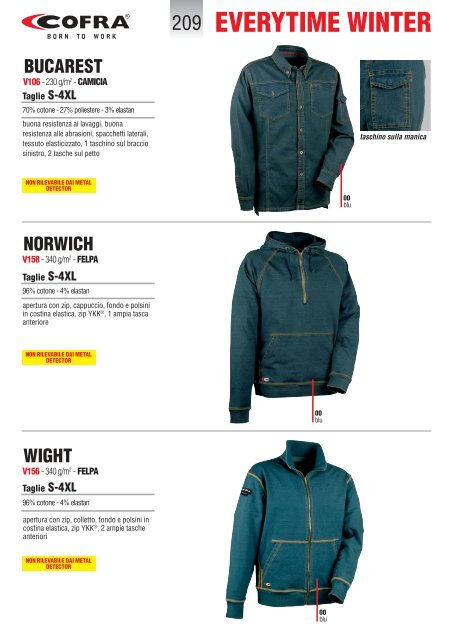 CATALOGO COFRA WORKWEAR