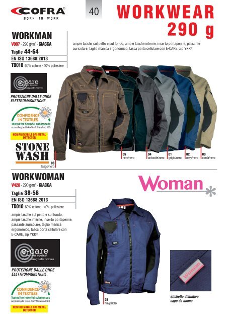 CATALOGO COFRA WORKWEAR