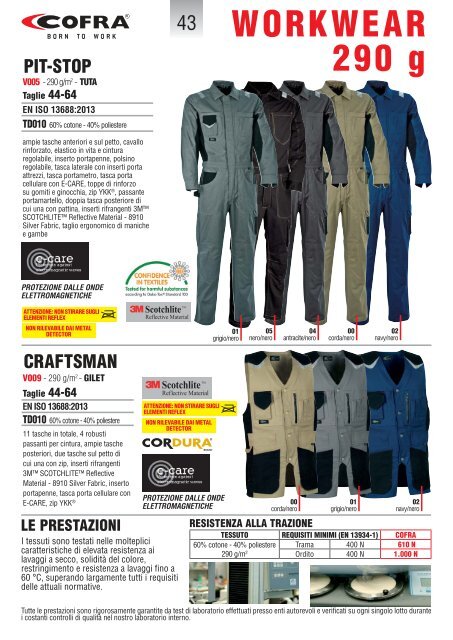 CATALOGO COFRA WORKWEAR