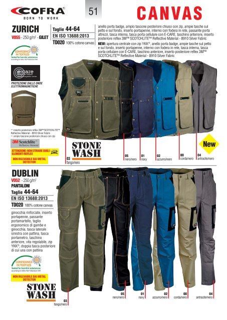 CATALOGO COFRA WORKWEAR