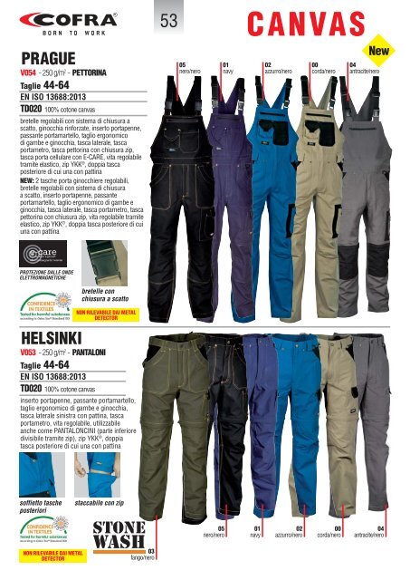 CATALOGO COFRA WORKWEAR