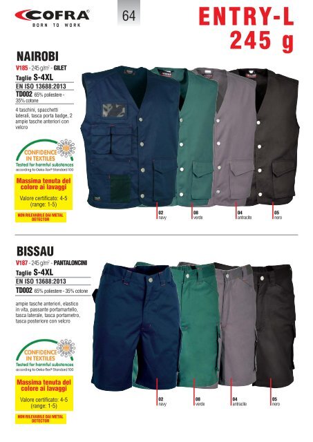 CATALOGO COFRA WORKWEAR