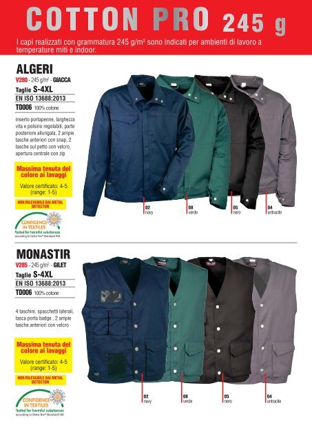 CATALOGO COFRA WORKWEAR