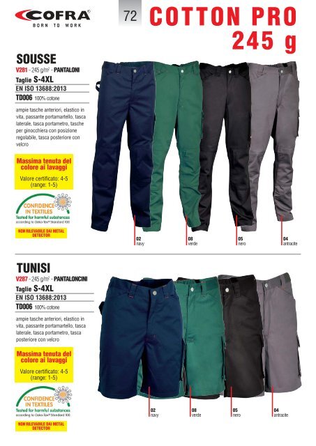 CATALOGO COFRA WORKWEAR