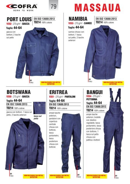 CATALOGO COFRA WORKWEAR