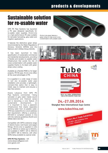 Tube Products INTERNATIONAL