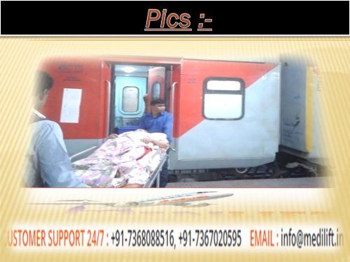 Get Affordable Train Ambulance Services Patna and Delhi  