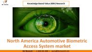 North America Automotive Biometric Access System market