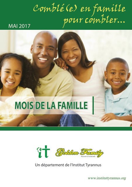 carnet mois famille 2017