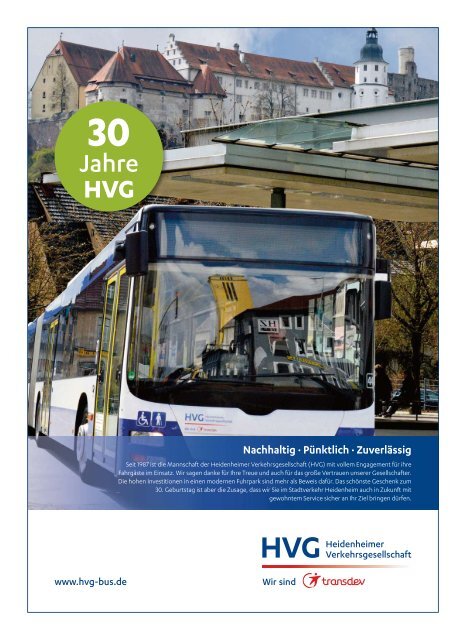 30 Jahre HVG