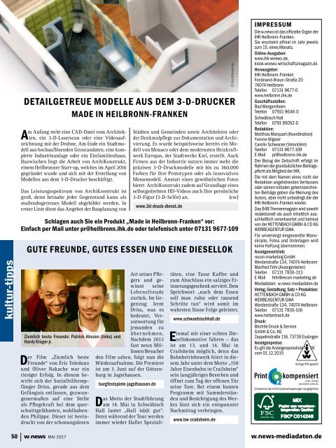 BILDUNGSMESSE | w.news 06.2017