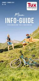 Info-Guide Sommer 2019