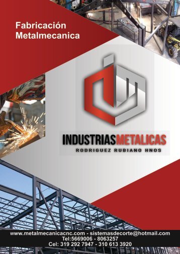 CATALOGO INDUSTRIAS METALICAS
