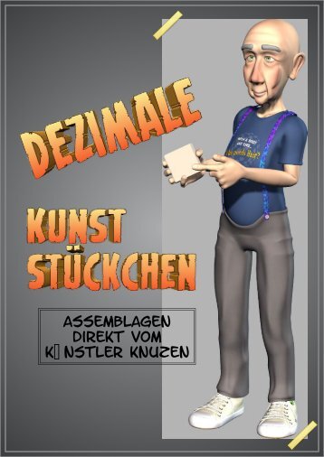 Dezimale Kunst Stückchen -10mal10