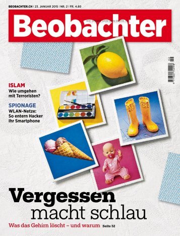 Beobachter Magazin Nr 02 vom 23. Januar 2015