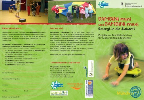 BAMBINI mini und BAMBINI maxi - Mobilspiel eV