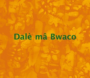 Tâdo et crabe en cèmuhî