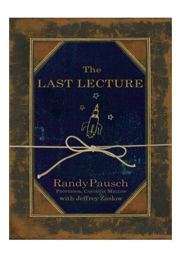 The Last Lecture