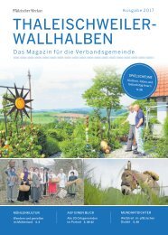 Thaleischweiler-Wallhalben Ausgabe 2017