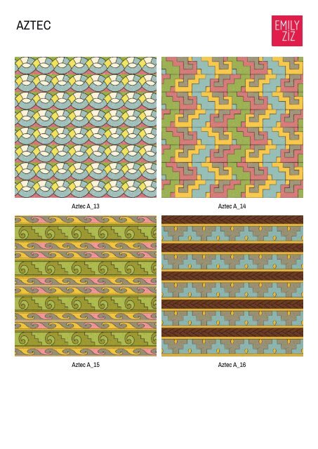 Emily Ziz Pattern Library Catalogue 040517