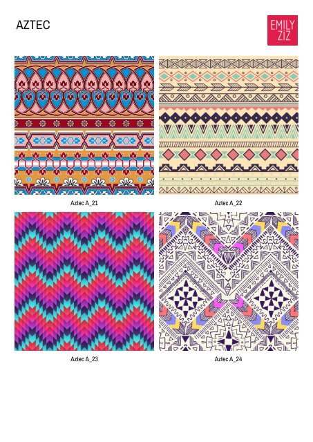 Emily Ziz Pattern Library Catalogue 040517