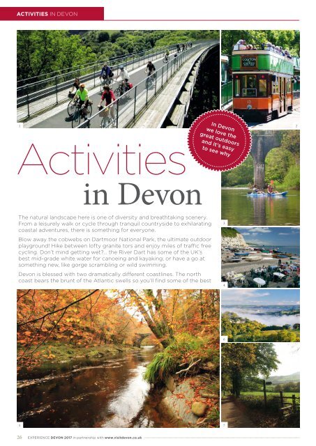 Experience Devon 2017