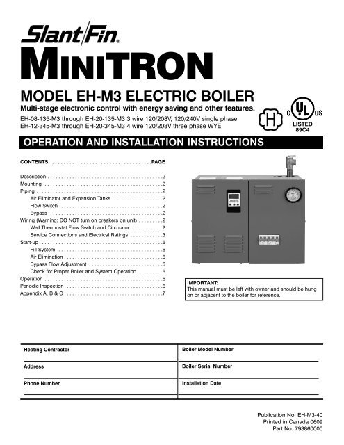 Minitron English EH-M3-40 may 09:Layout 1.qxd - Slant/Fin