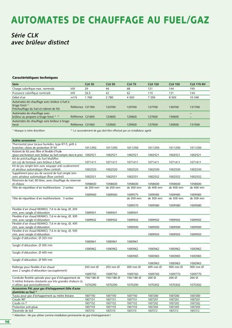 SYSTÈMES DE CHAUFFAGE À AIR CHAUD MOBILES - Remko