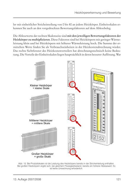 Auszug aus dem Handbuch zur Wärmekostenabrechnung - 13 ...