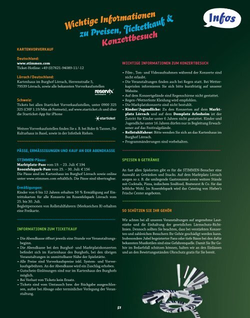 STIMMEN 2017 Programmheft