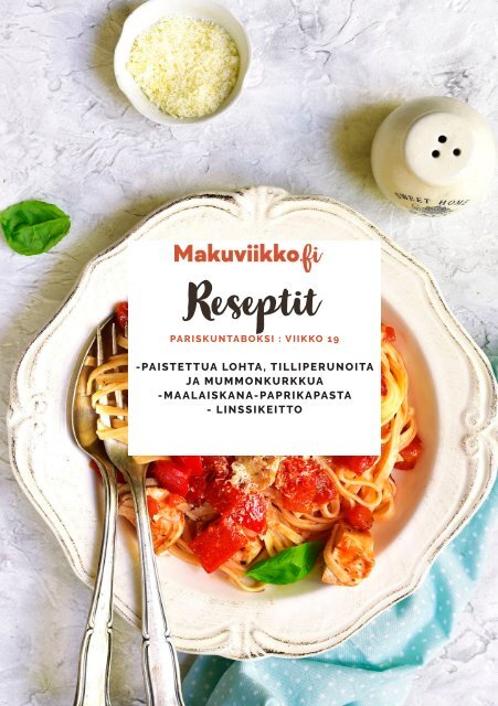 Makuviikko Reseptivihko PARISKUNTA PE