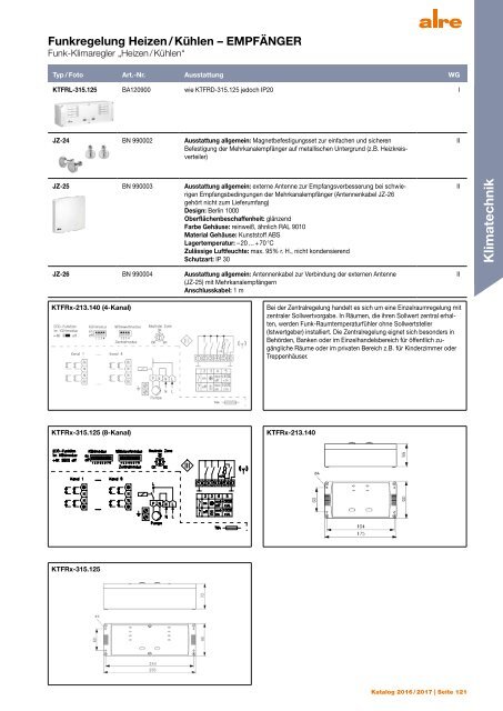 Alre Produktkatalog 2016/2017