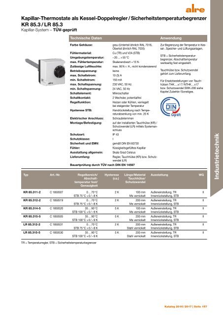 Alre Produktkatalog 2016/2017