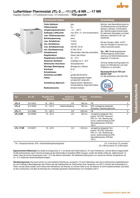 Alre Produktkatalog 2016/2017