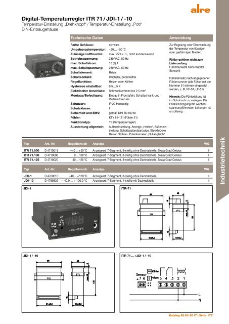 Alre Produktkatalog 2016/2017